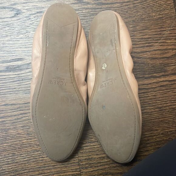 J CREW NUDE SIZE 9 FLATS MADE IN ITALY - Picture 3 of 3